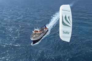 Les kites d’Yves Parlier préparent l’avenir de la navigation