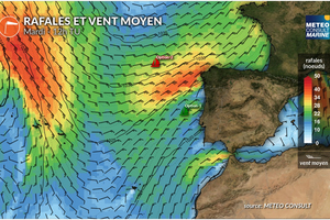 Vendée Globe : alizé portugais