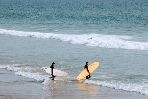 Illuminer sa planche de surf dissuade les requins, selon des chercheurs australiens