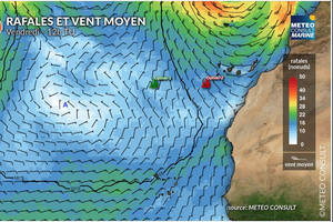 Météo Vendée Globe : pas d'alizé en vue