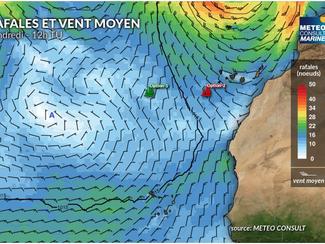 Météo Vendée Globe : pas d'alizé en vue