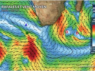 Météo Vendée Globe : le groupe des dériveurs...