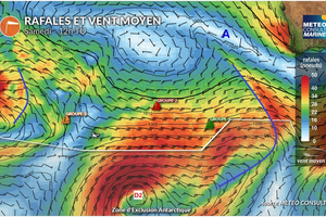 Météo Vendée Globe : les dépressions se suivent mais ne se ressemblent pas