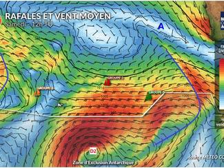 Météo Vendée Globe : les dépressions se...
