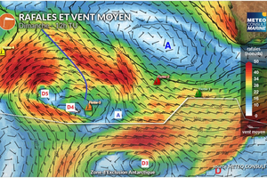 Météo Vendée Globe : circulation rapide des dépressions