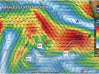 Météo Vendée Globe : Charlie Dalin premier à...