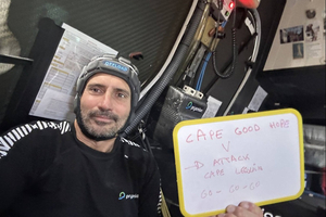 Vendée Globe : Giancarlo Pedote « Comme dans une machine à laver géante »