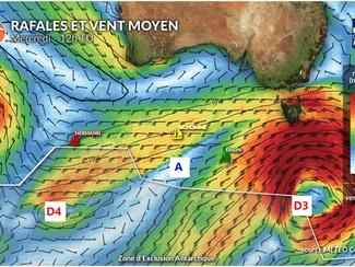Météo Vendée Globe : nouvelle virulente...
