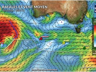 Météo Vendée Globe : scénario à rebondissement