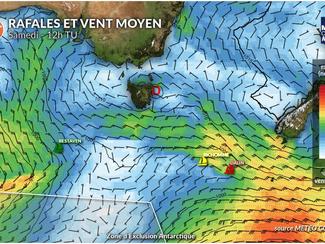 Météo Vendée Globe : Richomme prend la seconde...