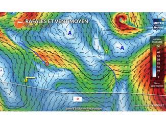 Météo Vendée Globe : dans le Pacifique ou dans...