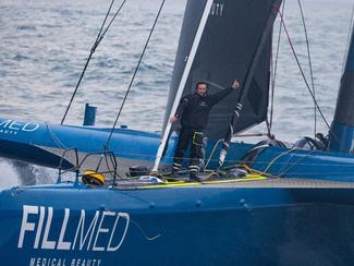 Le Trimaran SVR-Lazartigue est reparti à...