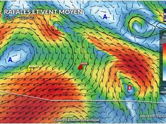 Météo Vendée Globe : une tête de course...