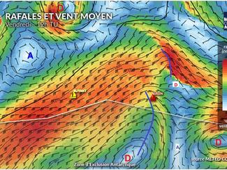 Météo Vendée Globe : deux vitesses dans le...