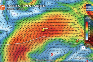 Météo Vendée Globe : deux ambiances au Cap Horn