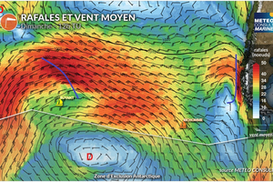 Météo Vendée Globe : bientôt le Cap Horn