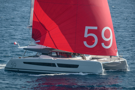 Le Samana 59 de Fountaine Pajot, un catamaran a hydrogene pour un bateau 100% decarbonne (ou presque). Le Samana 59 de Fountaine Pajot, un catamaran a hydrogene pour un bateau 100% decarbonne (ou presque).