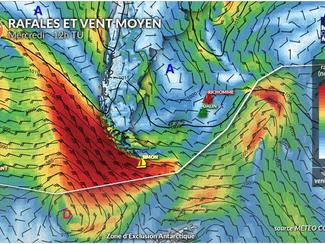 Météo Vendée Globe : Gros coup de mou pour les...