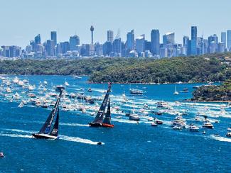 Départ de la 79e Rolex Sydney Hobart Yacht Race