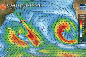 Météo Vendée Globe : De faibles conditions de vent pour les 4 leaders ces prochains jours