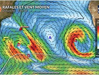 Météo Vendée Globe : De faibles conditions de...