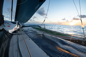 Trophée Jules Verne: une avance record pour un début de Légende pour Sodebo Ultim 3