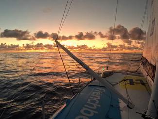 Du chaos à l'accalmie : les marins du Vendée...