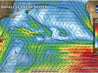 Météo Vendée Globe : le duo de tête se...