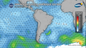 Vagues géantes au Pérou : une houle australe inattendue