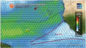 Météo Vendée Globe : Une ligne de crête à franchir