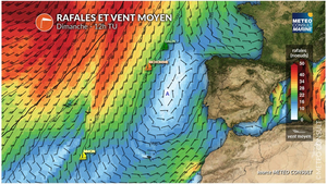Météo Vendée Globe : Arrivée du vainqueur prévue mardi en milieu de journée.