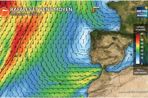 Météo Vendée Globe : prochaine arrivée dans la nuit de jeudi à vendredi pour le 3ème Sébastien Simon