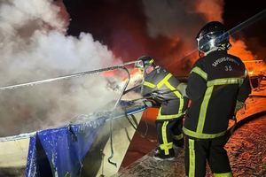 Ille-et-Vilaine : un incendie ravage cinq bateaux, un homme porté disparu