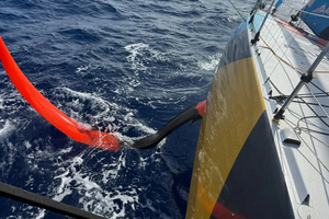 Vendée Globe : Foil bâbord endommagé pour Boris Herrmann