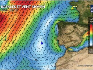 Météo Vendée Globe : Sébastien Simon, 3ème à...
