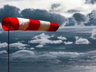 Avis de fort coup de vent dans les parages de...