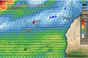 Météo Vendée Globe : passage de dorsale avant de retrouver des conditions plus musclées