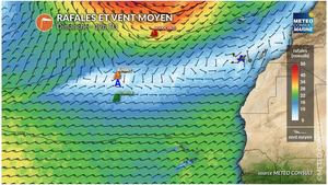 Météo Vendée Globe : avis de tempête pour le groupe en tête de course