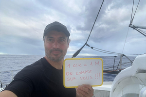 Vendée Globe : Giancarlo Pedote face à un Pot-au-Noir interminable