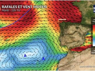 Météo Vendée Globe : Nouvelle tempête sur le...
