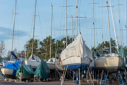 Pour rentrer l'esprit tranquille il vaut mieux laisser son bateau au sec et sous protection Nautisme Article