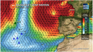 Météo Vendée Globe : les arrivées de Boris Hermann et Samantha Davis compliquées, sous l’influence de la dépression IVO