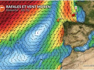 Météo Vendée Globe: Entre vents faibles et...