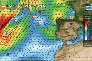 Météo Vendée Globe : Un quatuor dans le flou météorologique
