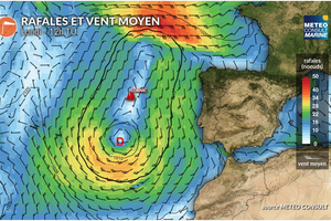 Météo Vendée Globe : prochaine arrivée jeudi aux Sables d’Olonne pour Antoine Cornic