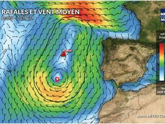 Météo Vendée Globe : prochaine arrivée jeudi...