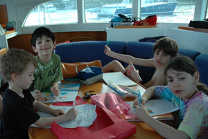 Préparer une croisière en location avec des enfants