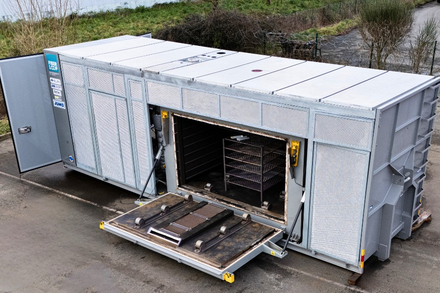 Composite recycling usine mobile Composite recycling usine mobile