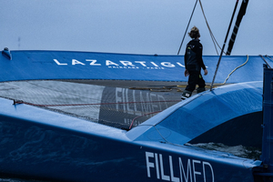 Fin d’un chapitre pour le Trimaran SVR-Lazartigue, mais de nouvelles belles pages à écrire