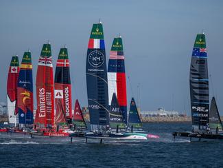 SailGP Los Angeles : un samedi flamboyant, un...